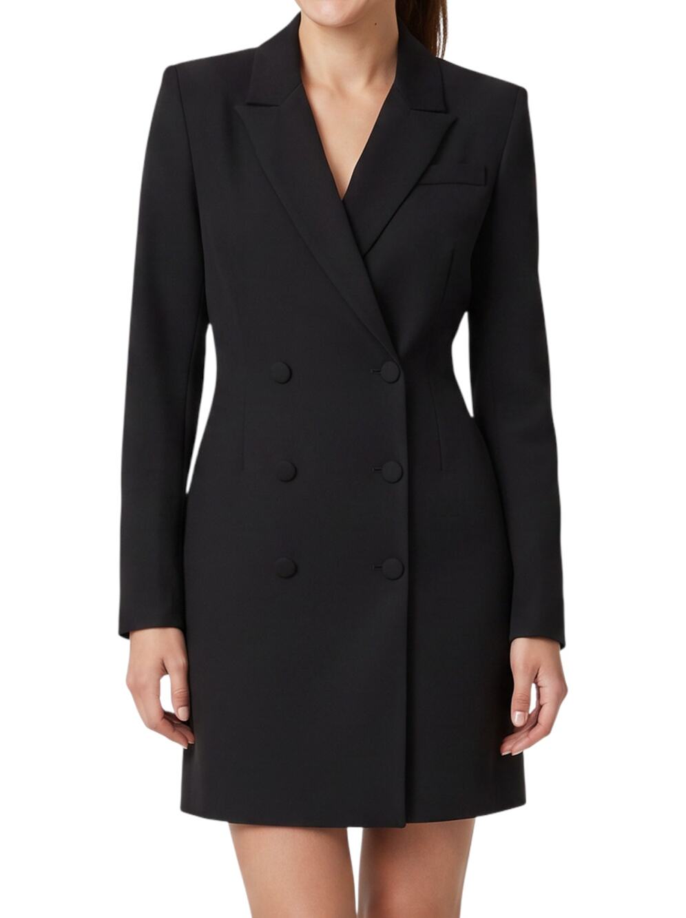 Express Black Quarter Length Blazer Jacket S